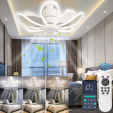 Ventilador Techo Luz Moderno Dimmable + Control Remoto Y App