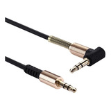 Cable Auxiliar 1 A 1 Con Microfono L Resorte Diadema 3.5mm