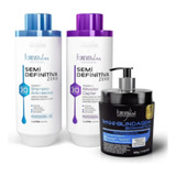 Kit Forever Liss Semi Definitiva 2x1l + Máscara Blindagem