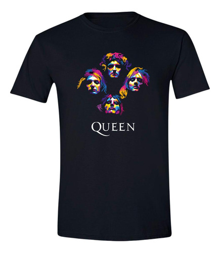 Playera Hombre Rock Queen Album 958n