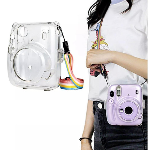 Funda Protectora Instax Mini11 Insta,transparente Anticaída