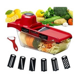 Mandoline Slicer Qcq61 6 En 1 Cortador De Verduras Kitchen 