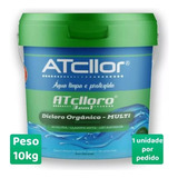 Atcllor Limper Balde 10kg Multi Ação Cloro Para Piscina