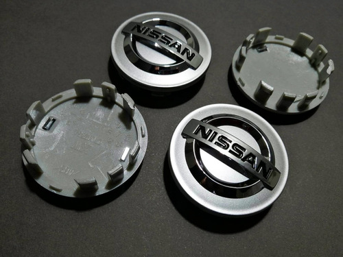 Tapas De Aros Auto Emblema Logo Nissan (juego De 4 Unidades) Foto 9
