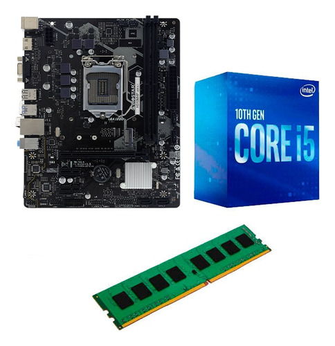 Combo Actualizacion Intel I5 10400f Mother H410m