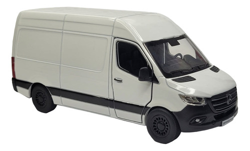 Miniatura Carrinho De Ferro Mercedes Sprinter Nacional Van