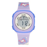 Reloj Infantil Slop Para Niña Sw2207lk4 Morado