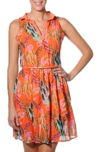 Vestido Smash! Barcelona Naranja Talle M