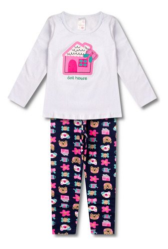 Conjunto Infantil Feminino Menina Roupa De Inverno