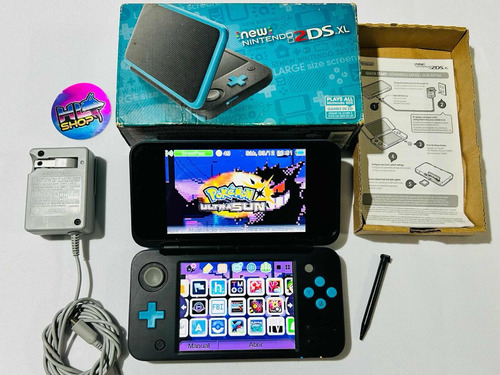 New Nintendo 2ds Xl Completo + Sd 32gb