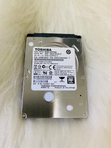 Hd Notebook Toshiba 500gb Mq01acf050 7200rpm 16m Slim