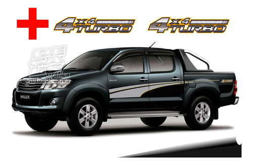 Calco Toyota Hilux Srv 2005 Juego + 4x4 Turbo Intercooler