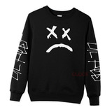 Sudadera Sin Gorro Lil Peep Sad Face Rap Rapper Hip Hop