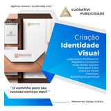 Logotipo Logomarca Cartão Identidade Visual Facebook Folder