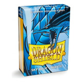 Sleeve Dragon Shield, Tamaño Pequeño, Tamaño Pequeño, Azul Mate, Azul Cielo, Yugioh