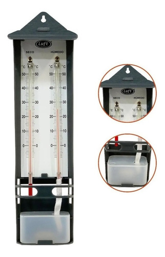 Psicrómetro Avisador De Heladas Para Colgar Luft Local