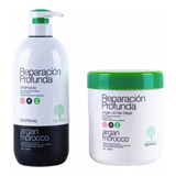 Kit : Shampoo + Crema De Masajes Argán Oil Morocco