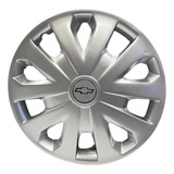 Tapones Rueda Rin 15  Onix Chevrolet Gris Pulgadas