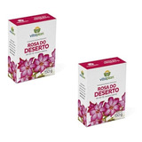 2 Caixas Fertilizante Mineral Para Rosa Do Deserto 150g 