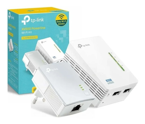 Power Line Av600 Ultima Versión Kit Tp Link 