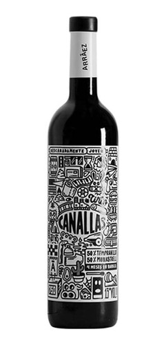 Vino Tinto Canallas 750ml