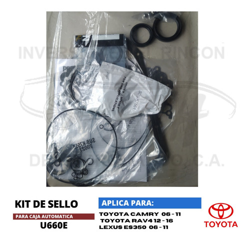 Kit Sello Toyota U660e Camry Sienna Rav-4 Previa Sienna Foto 3