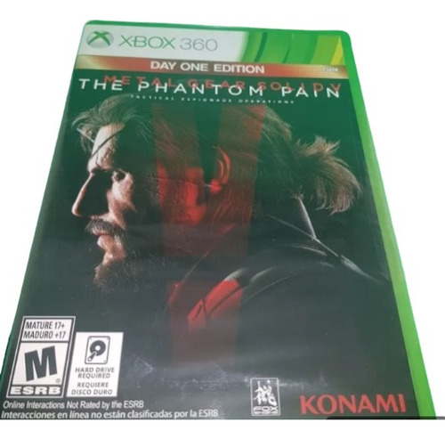 Xbox 360 Metal Gear V The Phantom Pain