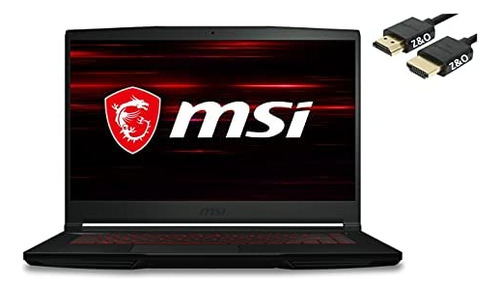 Laptop Msi Gf63 Thin Gaming 15 , 15.6  Fhd Ips Display, 10th