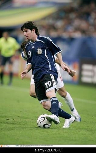 Camiseta Afa Selección Argentina Messi #19 2006 Chic@