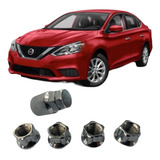 Birlos De Seguridad Nissan Sentra 2017-2019 Acero Solido.