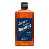 Shampoo Masculino Para Cabelo Branco Silver Boost Qod 220ml