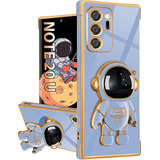 Funda Luxury Astronauta Para Galaxy Note 20 Ultra Azul