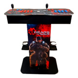 Tablero Arcade Con Base Gears