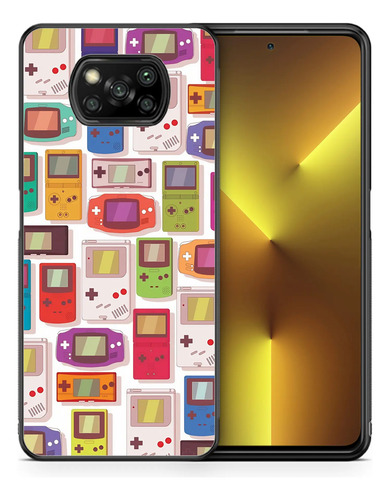 Funda Para Xiaomi Poco Patrón Consolas Gameboy Color Micro