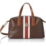 Bolso Banderola Tommy Hilfiger Jaden Satchel Chestnut