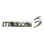 Emblema Letras Mazda 3 Cromada Mazda 3