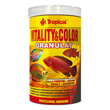Tropical Alimento Para Peces Vitality Color Granulado 138g
