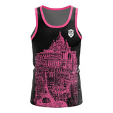 Musculosa Stade Français Paris City Black Kapho Adultos