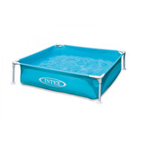 Pileta De Lona Piscina Estructural Intex Mini 122x122x30 Cm