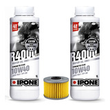 Kit Service Tornado Aceite Ipone R4000rs 10w40 + Filtro