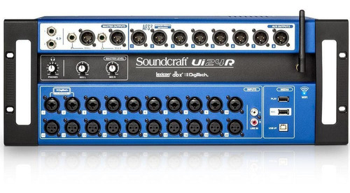 Mezcladora Rack Soundcraft Ui24r Promocion ¡envio Full