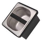 Cubo Para Café Molido Knock Rubber, Extraíble, De Acero Inox