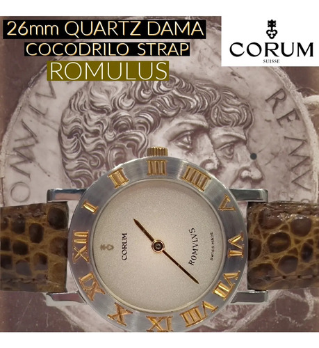 Corum Romulus 26mm Quartz Dama 