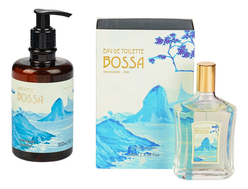 Eau De Toilette Granado Bossa 100ml + Sabonete Líquido Granado  Bossa 300ml Top!