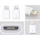 Adaptador Para iPhone 5/6/7/8/xr 11 Pro Max 12 Micro Usb V8 