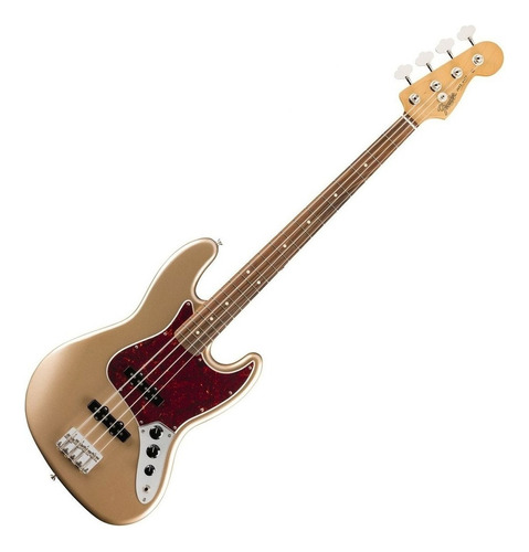 Vintera 60s Jazz Bass, Pau Ferro Fingerboard Cantidad De Cuerdas 4 Color Firemist Gold