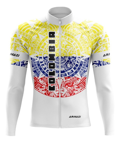 Jersey Ciclismo Ruta Mtb Colombia Manga Larga