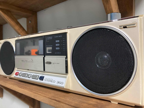 Rádio Aiwa Cs-360h Boombox Importado Vintage Anos 80s