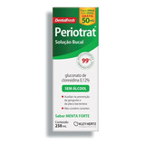 Periotrat Enxaguante Bucal Sem Álcool 250ml Menta Forte