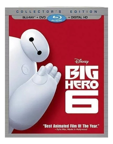 Blu-ray + Dvd Big Hero 6 / Grandes Heroes